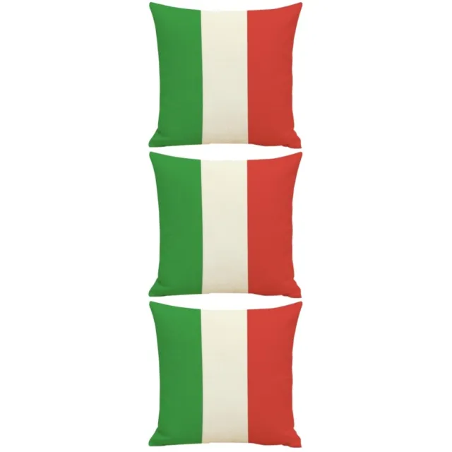 3pz Pattern Bandiera Italia Federa Cuscino Cuscino Divano Casa