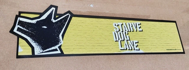 Starve Dog Lane Rubber Backed Bar Pub Runner Mat Brand New Official