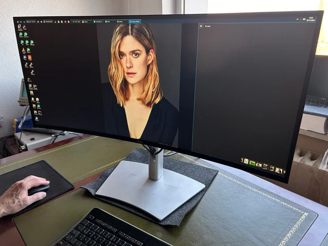 Dell U3421WE 34,1 Zoll Breitbild IPS LED Curved Monitor - Silber