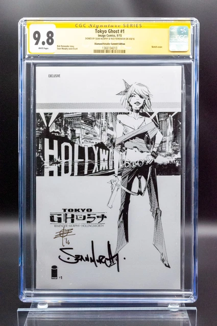 Tokyo Ghost #1 Diamond Retailer Variant CGC SS 9.8 WP Signed Remender & Murphy