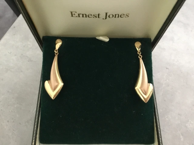Ernest jones rose best sale gold earrings