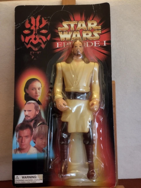 Figura de Acción Qui-Gon Jinn - Star Wars Episode I Bootleg Pieza Vintage