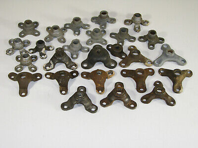 Lot Of Crow Feet Ceiling Mount Brackets Studs For Light Fixtures And Sconces