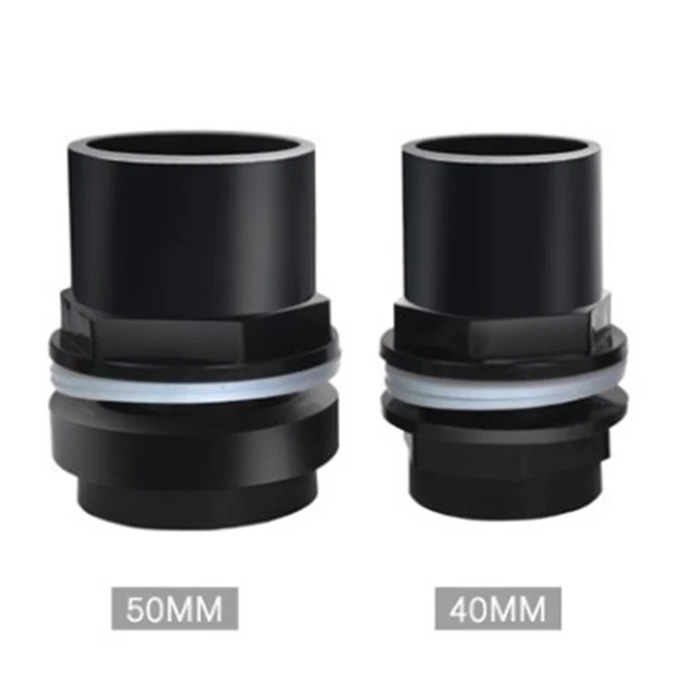 PVC Gewinde-Tankanschluss 50mm - Für Aquarium & Teich Filter