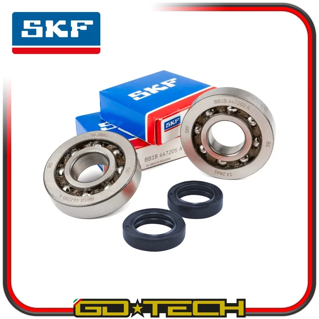Cuscinetti A Sfere Per Movimento Centrale Bici - Gabbia Asse Manovella 1/4'' STD - 2 Pezzi