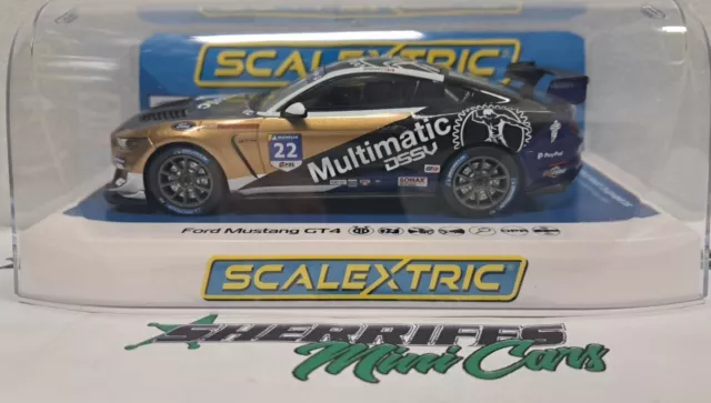 Scalextric C4403 Ford Mustang GT4 Canadian GT 2021 Multimatic Motorsport