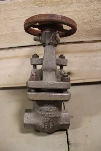 Powell 1/2" Gate Valve, 150 WP, 18-85 MO