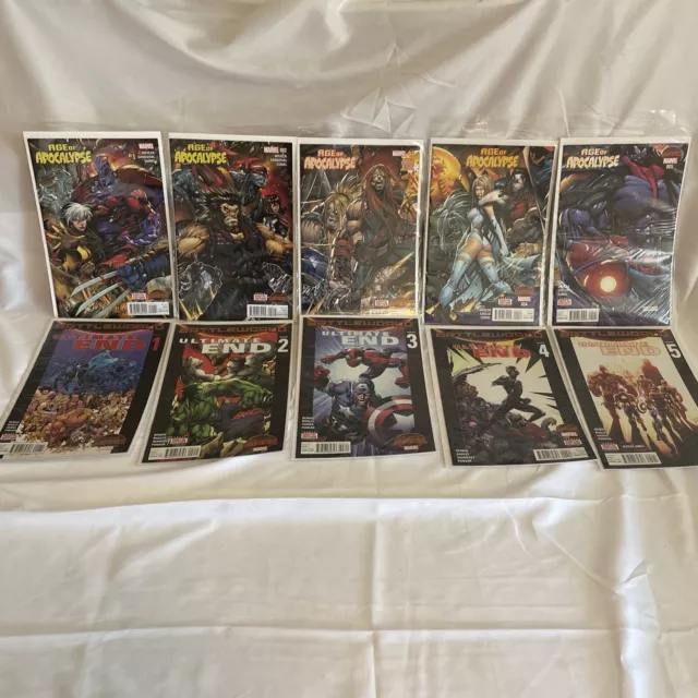 Battleworld: Ultimate End 1-5 Age Of Apocalypse 1-5. 2015 Marvel Secret Wars