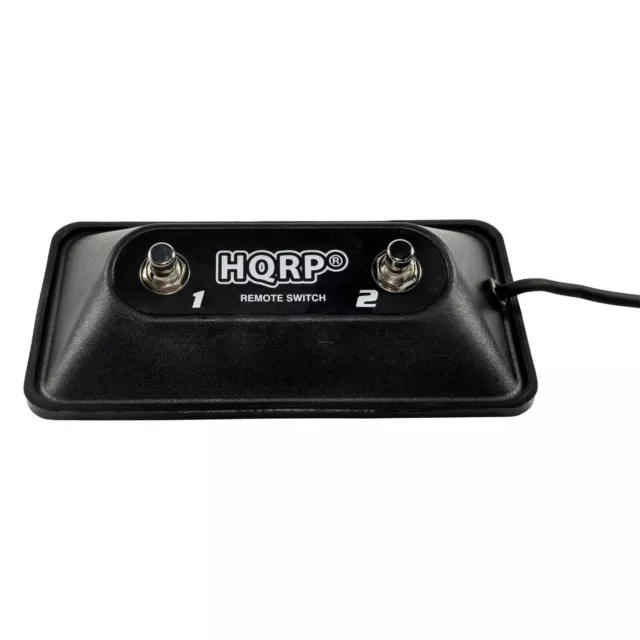 Pedal de amplificador de guitarra de dos botones HQRP para Peavey 03022910... 2