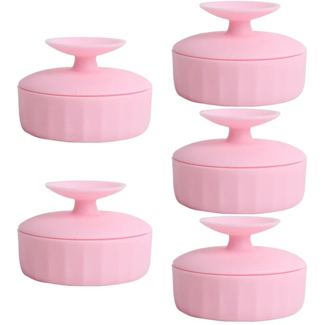 5pcs Travel Makeup Brush Cleaner Makeup Makeup Makeup Makeup Brush Box Boîte de