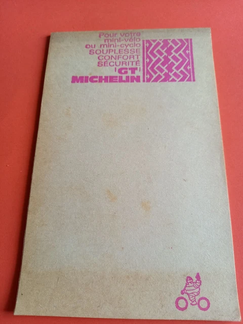 Ancien Petit Carnet Publicitaire. Publicité .Michelin