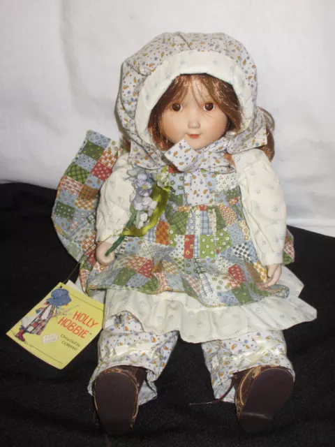 Vintage Holly Hobbie China Doll By Gorham Porcelain Musical NOT WORKING   (R12)