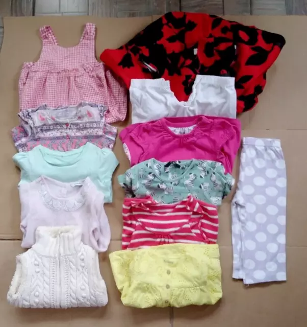 Bundle Of Baby Girls Clothes - Age 12-18 Months