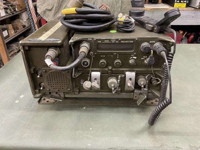 Military Radio Prc1088 Mt-1088 30-78mc Transceiver +accessories Prc77 25