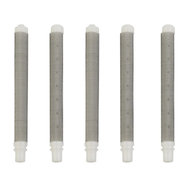 Netz Filter Elemente Accesories for Stahl 10.2cm Garten 5Pcs Luftleere Spray