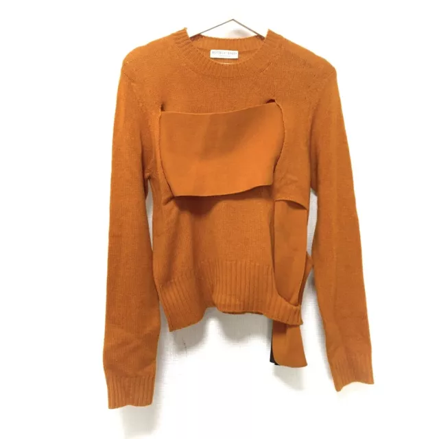 Auth BOTTEGA VENETA - Orange Women's Sweater