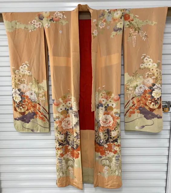 Antique Japanese Silk Kimono