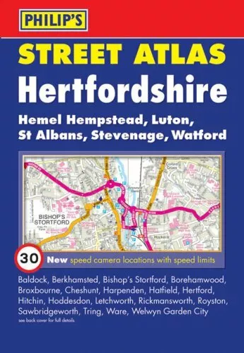 Philip's Street Atlas Hertfordshire: Pocket Edition (Philip's Street Atlases),P