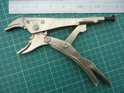 6" Naso Lungo Heavy Duty bloccaggio pinze Vice Grip Snap in acciaio cromato Moly AMTECH 