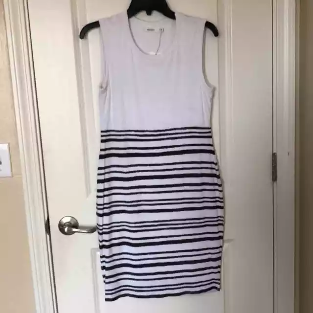 NWT Bailey 44 Women’s White and Black Dress Size M