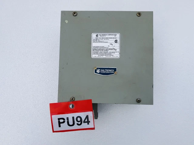 GAI-TRONICS 723-001 Remoto Cornetta/Altoparlante Ampplificatore 120 VAC Con #18