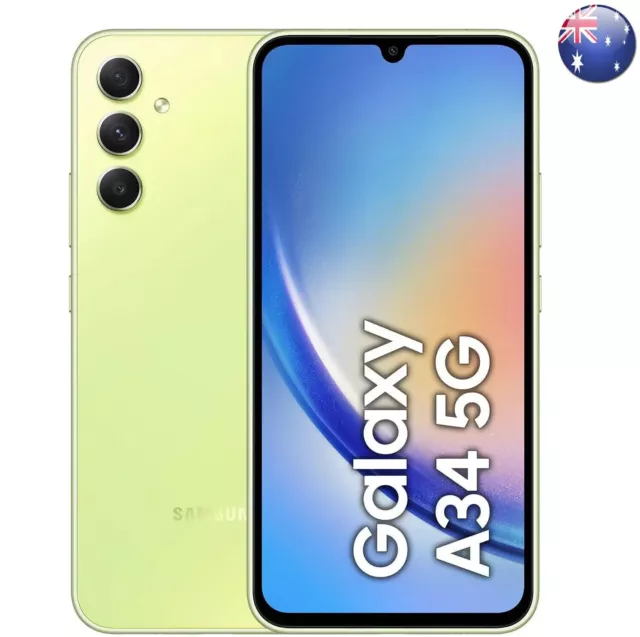 Samsung Galaxy A34 5G 128GB/6gb (Lime) BRAND NEW - AU STOCK ($360 with code)