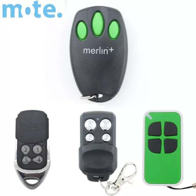 Merlin+ C945 CM842 Genuine/Compatible Garage/Gate Door Remote MR600 MR650 MT60