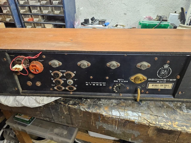Ampli Vintage Bang & Olufsen Beomaster 901 – À Rénover Ou Pour Pièces – 1970 Danemark