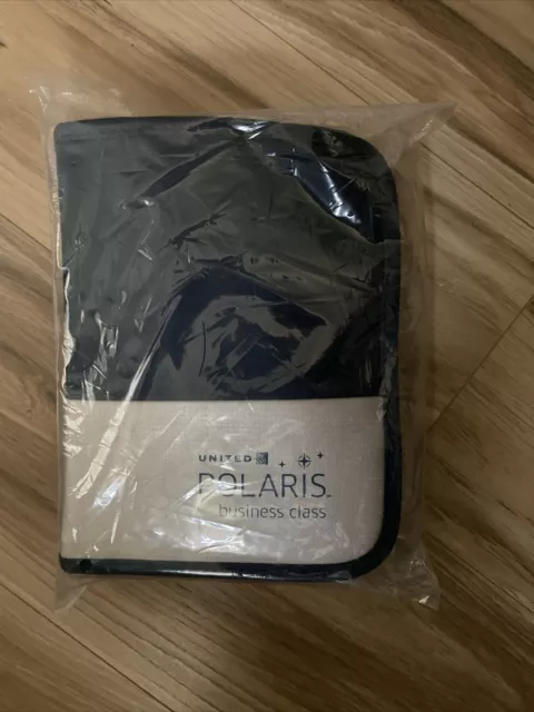 New UNITED Airlines POLARIS Business Class Amenity Kit SEALED!