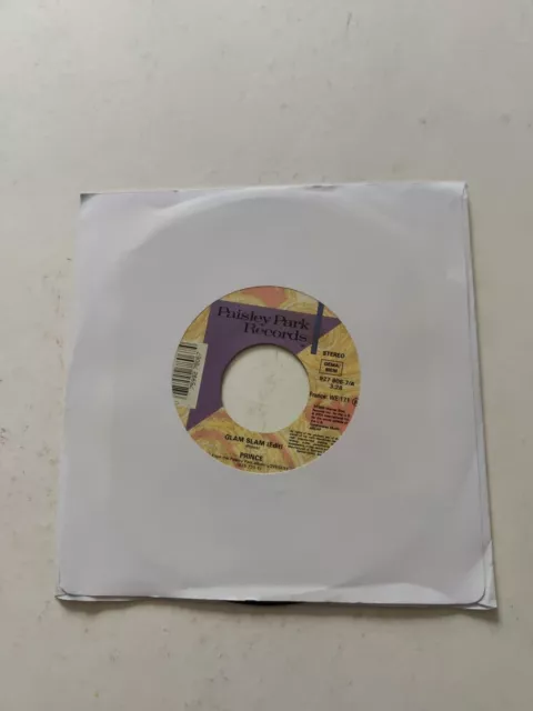 Prince glam slam 7 Inch vinyl single 45rpm