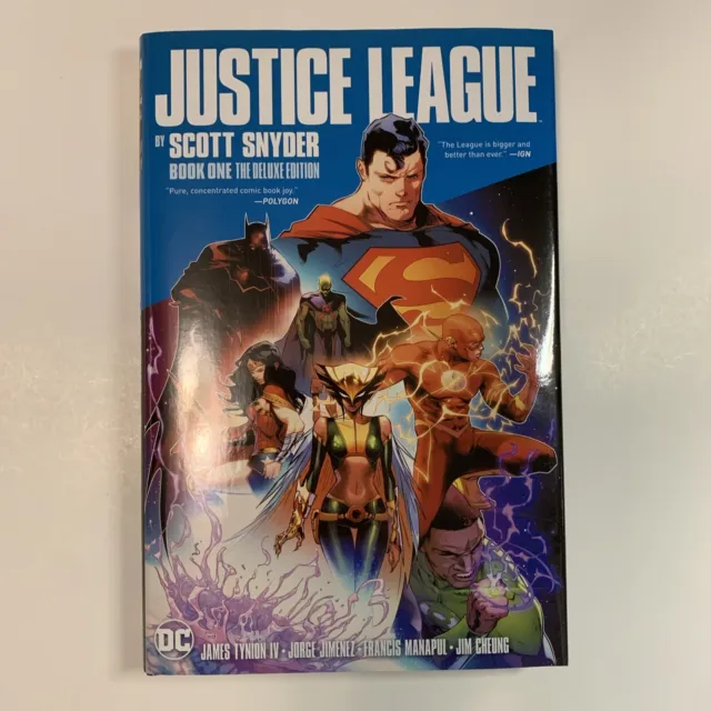 Liga de la Justicia de Scott Snyder Edición Deluxe #1 (DC Comics, Tapa Dura)