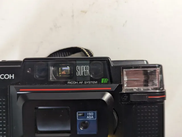Ricoh FF-3 AF Super 35mm Film Camera w/ 35mm F3.2 Lens...Working...Read