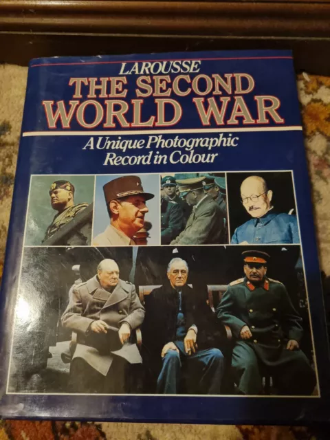 "Larousse The Second World War" Ww2 Large Hardback Book