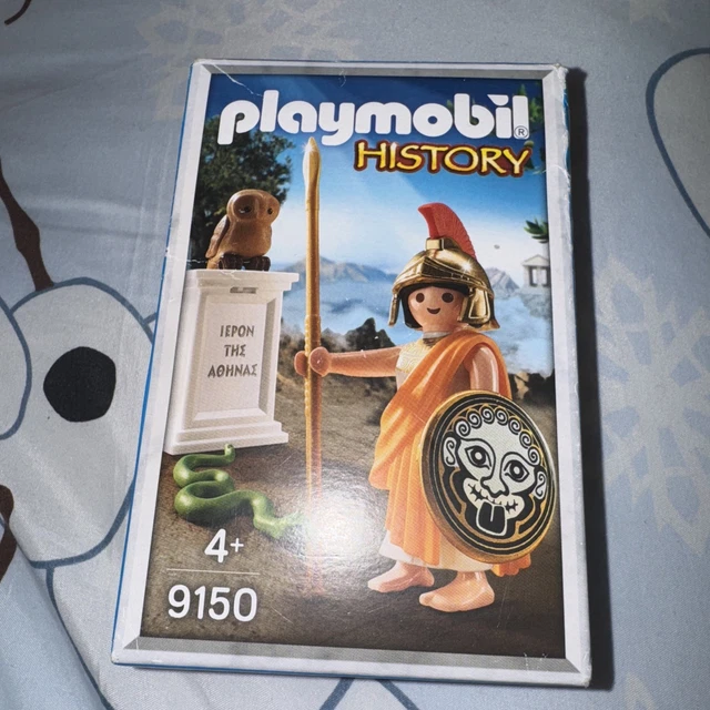 PLAYMOBIL HISTORIA 9150 Estatuillas Atenea Dioses Griegos Juguetes