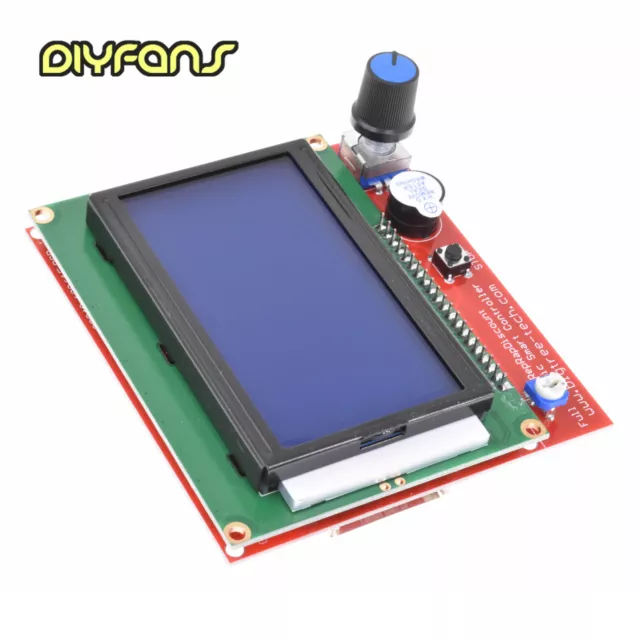 Reprap RAMPS1.4 12864 LCD Anzeigen controlle + adapter Mendel Prusa 3D Drucker