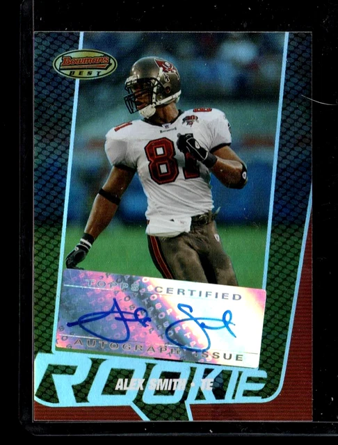 Alex Smith (Bucs) 2005 Bowman's Best Rookie Autograph/999 Mint or Better
