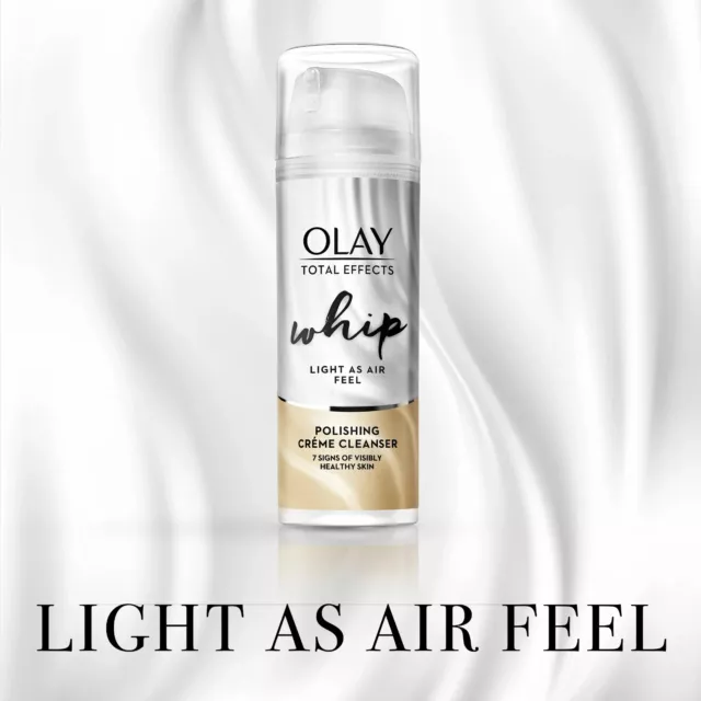 Olay Total Effects Cleansing Whip Polishing Creme Cleanser 5oz / 150ml
