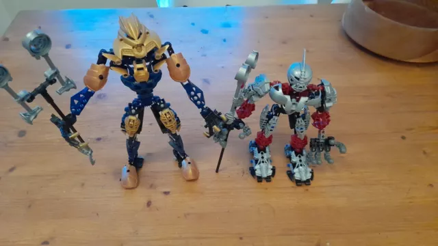 Lego Bionicle Titans Axonn 8733 + Brutaka 8734