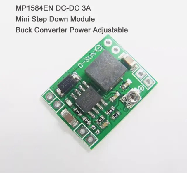 1pcs MP1584EN DC-DC 3A Mini Step Down Module Buck Converter Power Adjustable