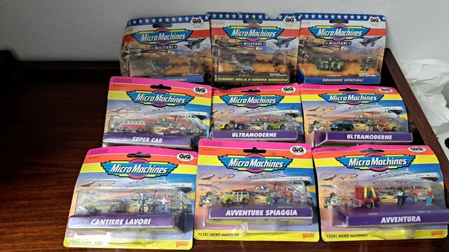 MICRO MACHINES HASBRO GIG Galoob Sorpresine Modellini Militari Super ...