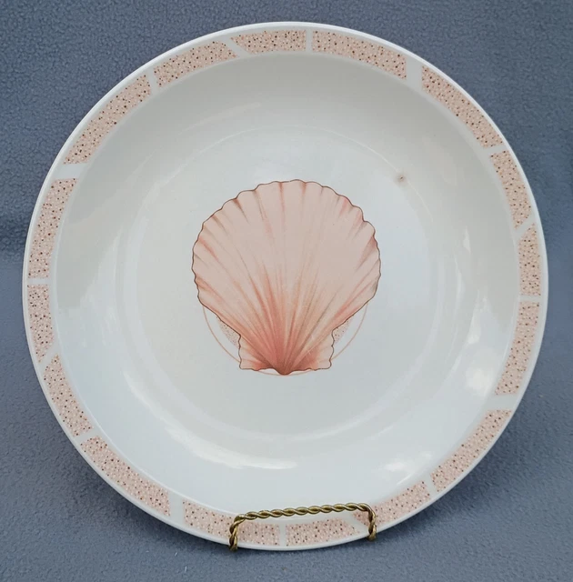 SEASIDE SETTINGS BY Ten Strawberry Street Dinner Plate 10 1/4
