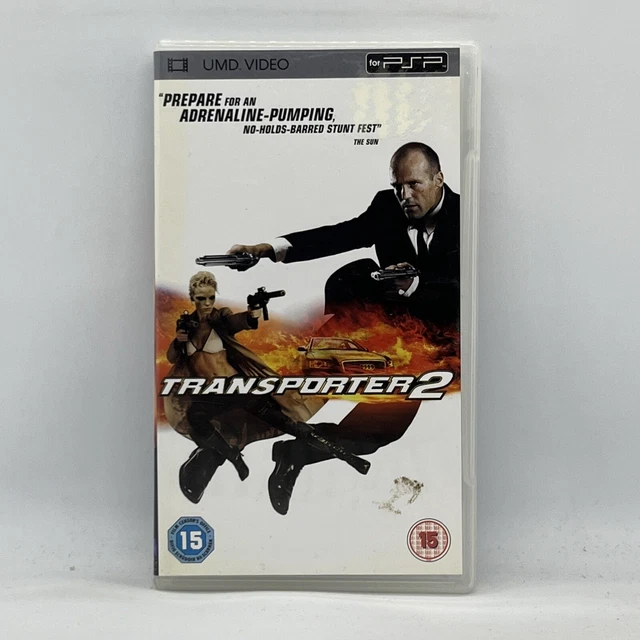 Transporter 2 Jason Statham Action Two Sony PSP PlayStation UMD Video Region 2