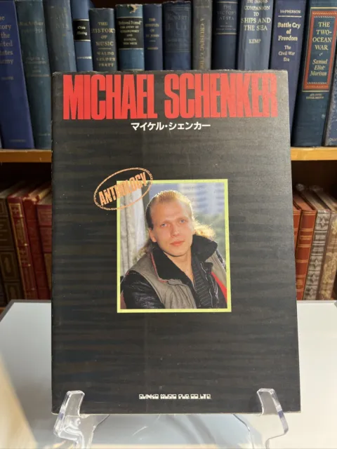 Michael Schenker Anthology Japan Book TAB Score Scorpions UFO Flying V Guitar