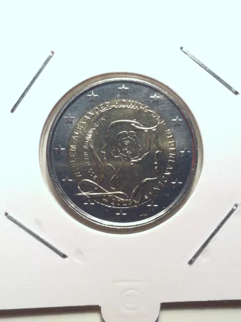 2 Euro Pays Bas 2013 Royaume Commemorative Neuve