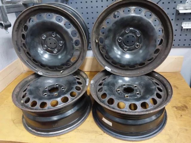 4xStahlfelgen - 6,5 x 16 ET 42 / 5x112  VW PASSAT 3C B6 B7/ EOS/  SCIROCCO