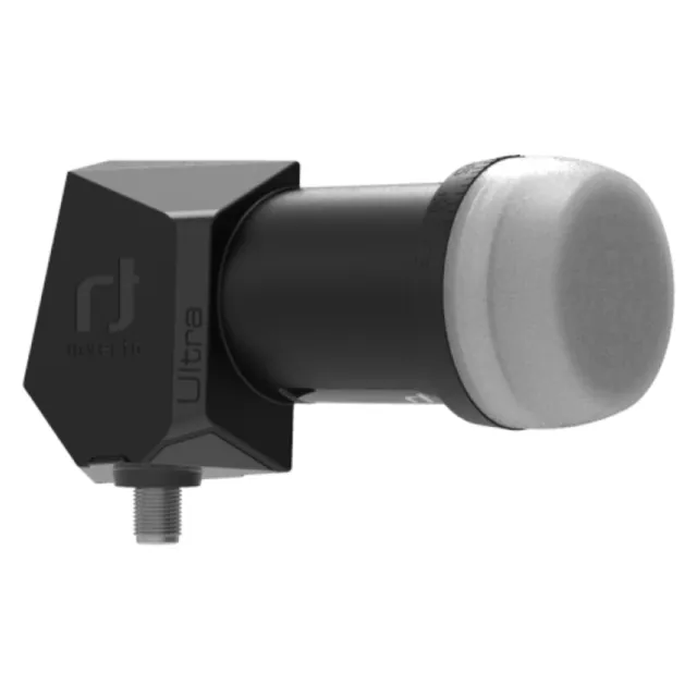 Inverto Single Noir Ultra Gain Élevé Bas Bruit 40mm Pll LNB IDLT-SNL412-ULTRA