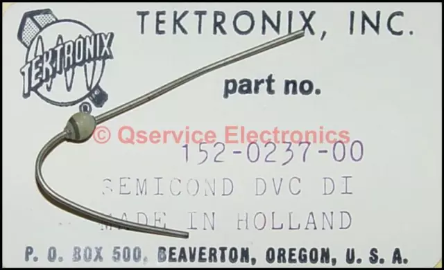 5 PCS NOS Tektronix 152-0237-00 Custom  Diode Individually Sealed Factory Packs