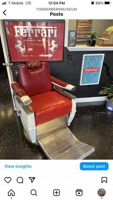 1950 Vintage Barber Chair