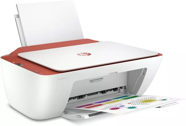 HP DeskJet 2723e Impresora Multifunción Color WiFi Pequeño roce trasero 3