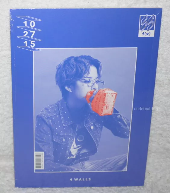 f(x) fx Vol.4 4 Walls Taiwan Ltd CD+76P bookler+Card (Amber Cover)